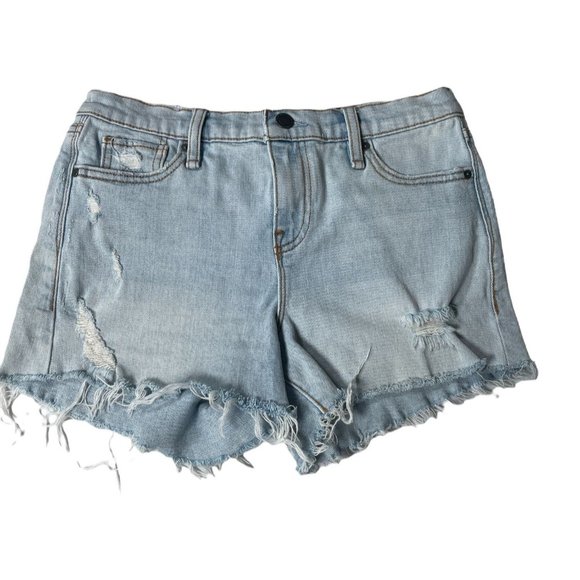 Hudson Pants - Hudson Gemma Cutoff Distressed Denim Shorts Size 25